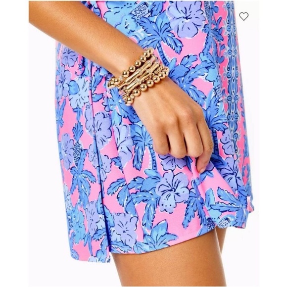 Lily Pulitzer Square Romper Size 8 - Picture 2 of 8